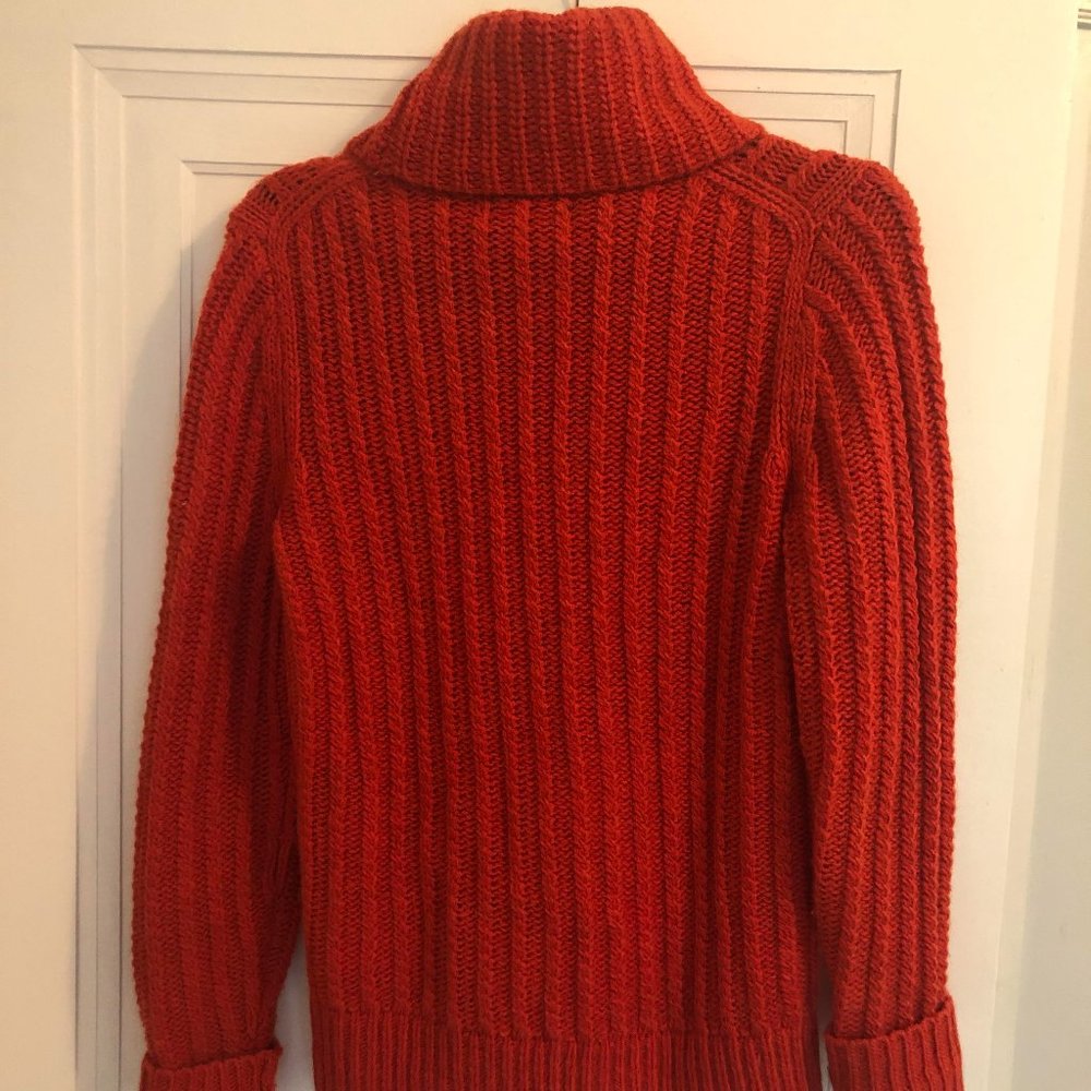Banana Republic Turtle Neck Italian Yarn Sweater, Size Small